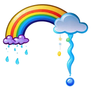Rainbow Dream Emoji PNG 06272024