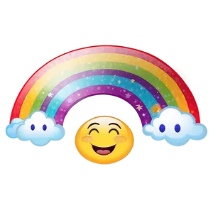 Rainbow Dream Emoji PNG Rpd