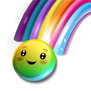 Rainbow Emoji Png Jhe40 PNG image