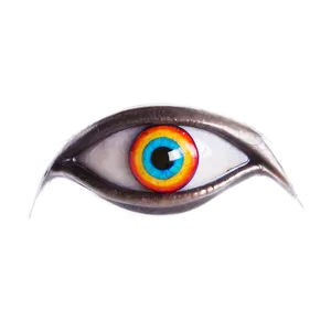 Rainbow Evil Eye PNG Mut PNG