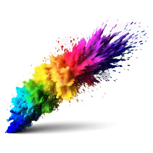 Rainbow Explosion Png Rcq76 PNG image