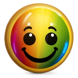 Rainbow Gleam Emoji PNG 06272024