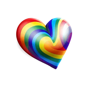 Rainbow Heart Emoji PNG Wor70 PNG