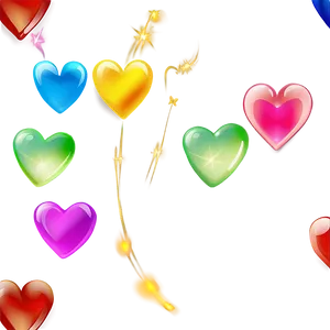 Rainbow Heart Emoji Transparent Clipart Wpo87