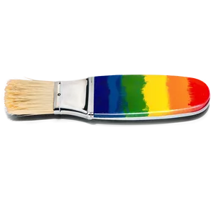 Rainbow Paint Brush PNG 64 PNG