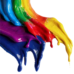Rainbow Paint Stroke PNG 04292024