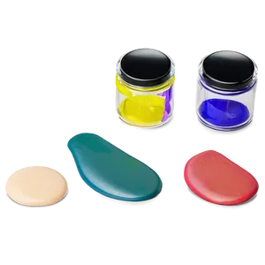 Rainbow Paint Swatch Png 06132024 PNG image