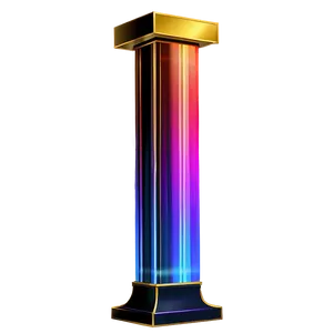 Rainbow Pillar Png 31 PNG image