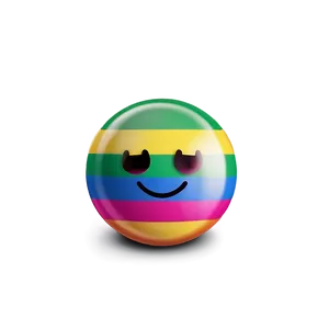 Rainbow Pride Emoji PNG Ekf