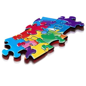 Rainbow Puzzle Pieces PNG 81 PNG
