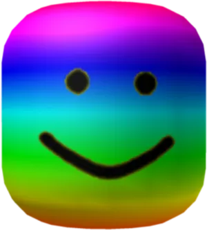 Rainbow_ Smiley_ Face_ Block_ Roblox