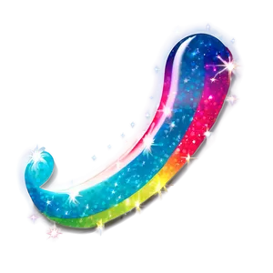 Rainbow Sparkle Emoji Png 05252024 PNG image