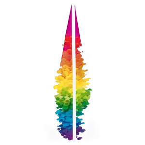 Rainbow Spectrum Design Png 04292024 PNG image