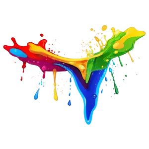 Rainbow Splash Artwork Png 04292024 PNG image