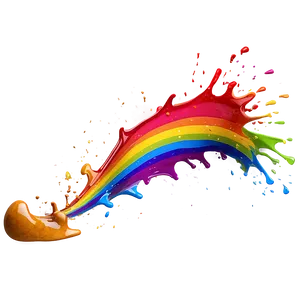 Rainbow Splash PNG 05042024