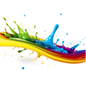 Rainbow Splash PNG 05042024