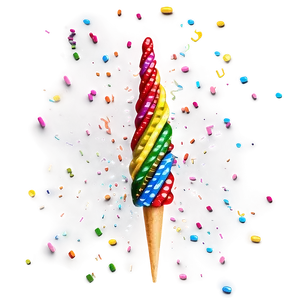 Rainbow Sprinkles Png 05252024 PNG image