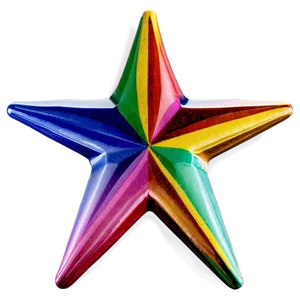 Rainbow Star Pattern Png 55 PNG image