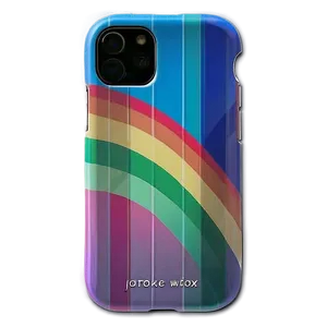 Rainbow Stripe Iphone Case PNG Vtq