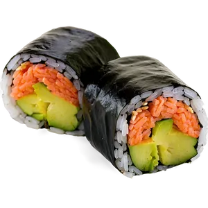 Rainbow Sushi Roll PNG 44