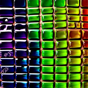 Rainbow Tile Mosaic Png 62 PNG image