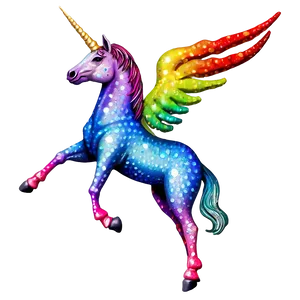 Rainbow Unicorn Png 60 PNG image