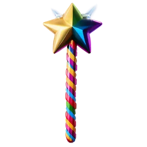 Rainbow Wand Png Egf PNG image