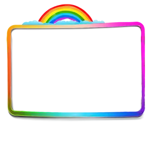 Rainbow Webcam Overlay Png Lhw12 PNG image