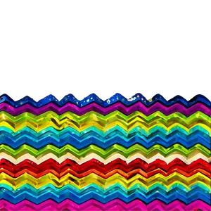 Rainbow Zigzag Pattern PNG 04292024