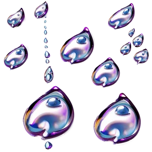 Raindrop On Glossy Surface PNG 53 PNG