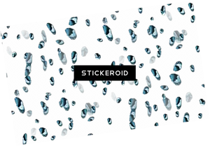 Raindropson Dark Surface Pattern PNG image