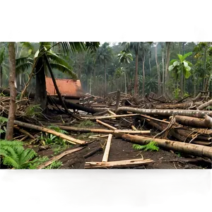 Rainforest Destruction Png 06212024 PNG image