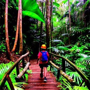 Rainforest Exploration Trail PNG Kbo78 PNG