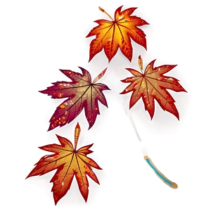 Rainy Autumn Leaves Png Tdc14 PNG image