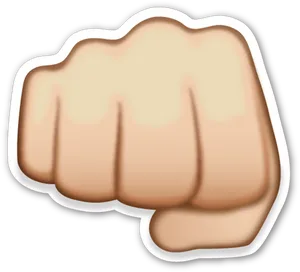 Raised Fist Emoji PNG image