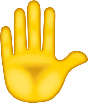 Raised Hand Emoji PNG image