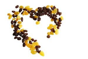 Raisin Heart Arrangement