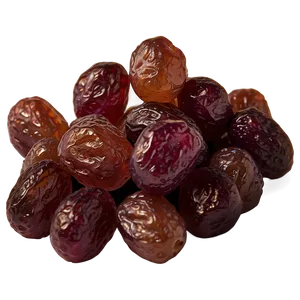 Raisins Macro Shot PNG 06262024 PNG