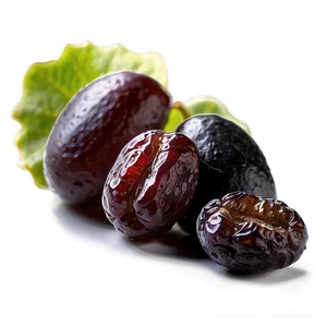 Raisins On White Background PNG 29
