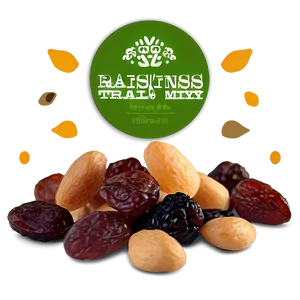 Raisins Trail Mix PNG Etb8 PNG