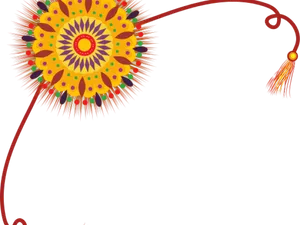 Rakhi Festival Traditional Design PNG