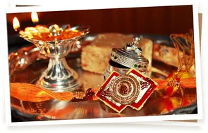 Raksha Bandhan Festival Preparations PNG image