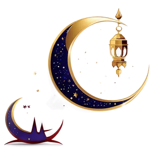 Ramadan Crescent Moon Png 06252024 PNG image