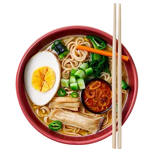 Ramen Noodle Soup PNG Gqx1