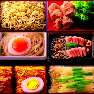 Ramen Noodles In Rich Broth PNG Ajl PNG