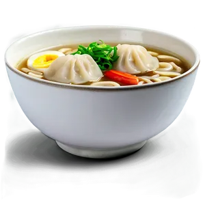 Ramen With Dumplings PNG Hkg99 PNG