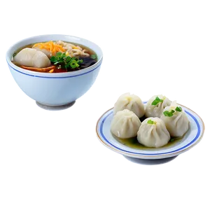 Ramen With Dumplings PNG Nwh57 PNG