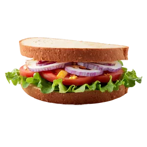 Ranch Chicken Club Sandwich PNG 06132024