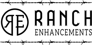 Ranch Enhancements Barbwire Logo