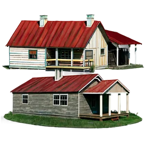 Ranch Houses PNG Jiq61 PNG